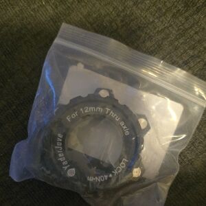 Black Thru Axle Lock Ring